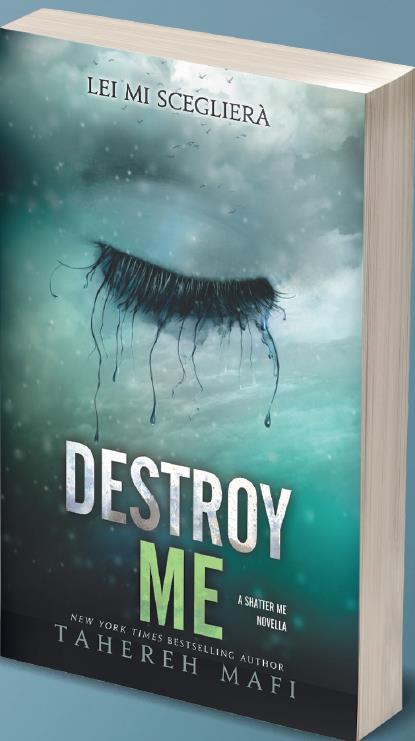 Destroy Me - Tahereh Mafi - copertina