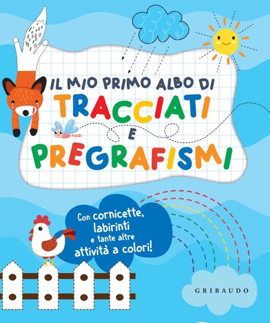 Il mio primo albo di tracciati e pregrafismi - copertina