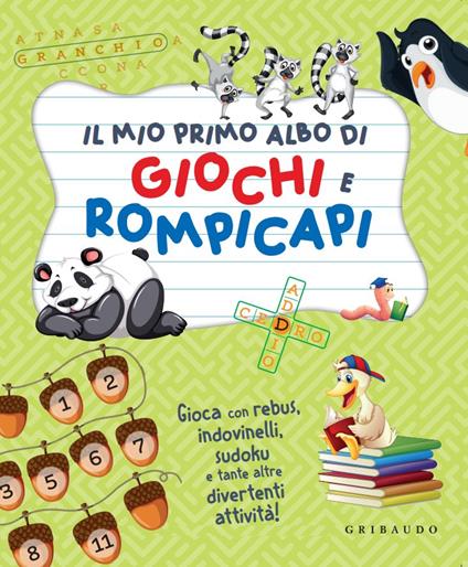 Il mio primo albo di giochi e rompicapi - copertina
