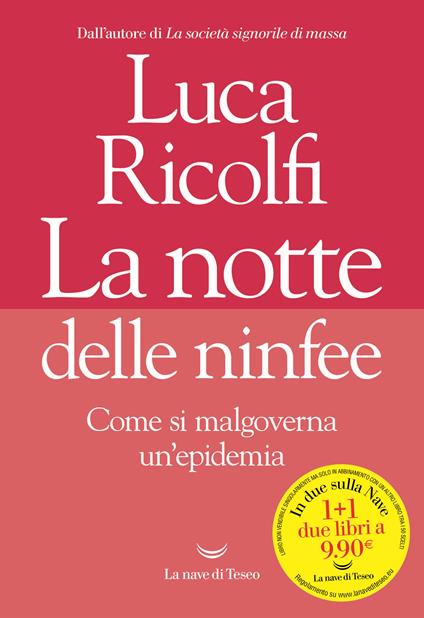 La notte delle ninfee. Come si malgoverna un'epidemia -  Luca Ricolfi - copertina