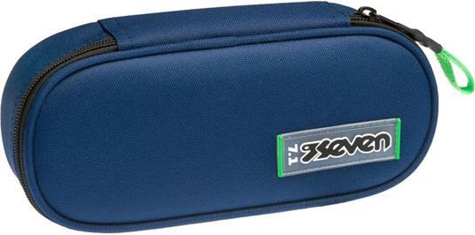 Astuccio bustina Round Plus Seven Freethink Unisex - Blu 23 x 10 x 5,5 cm