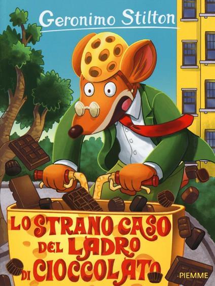 Lo strano caso del ladro di cioccolato -  Geronimo Stilton - copertina