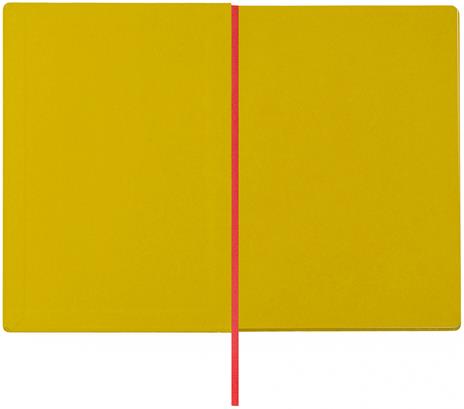 Taccuino Feltrinelli A5, a righe, copertina rigida, chartreuse, giallo, verde - 14,8 x 21 cm - 4