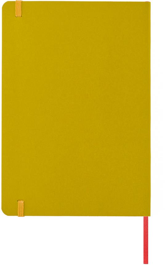 Taccuino Feltrinelli A5, a pagine bianche, copertina rigida, chartreuse, giallo, verde - 14,8 x 21 cm - 2
