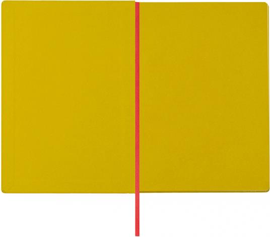 Taccuino Feltrinelli A5, a pagine bianche, copertina rigida, chartreuse, giallo, verde - 14,8 x 21 cm - 4