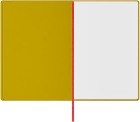 Taccuino Feltrinelli A5, a pagine bianche, copertina rigida, chartreuse, giallo, verde - 14,8 x 21 cm - 5