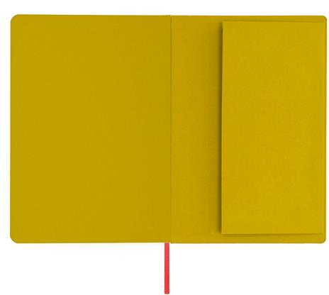 Taccuino Feltrinelli A5, a pagine bianche, copertina rigida, chartreuse, giallo, verde - 14,8 x 21 cm - 7