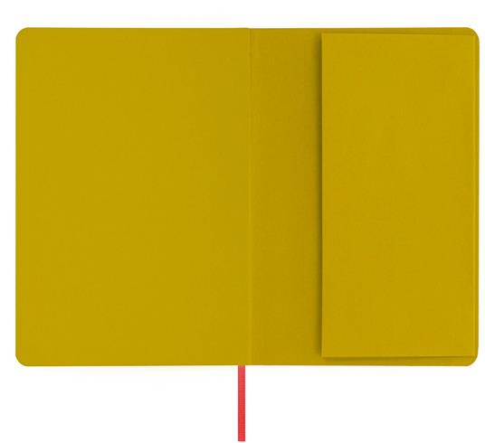 Taccuino Feltrinelli A5, a righe, copertina morbida, chartreuse, giallo, verde - 14,8 x 21 cm - 7