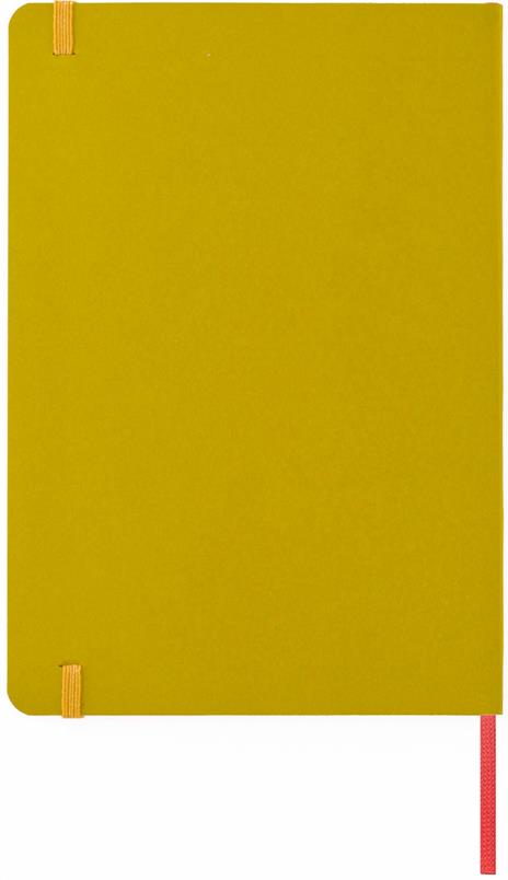 Taccuino Feltrinelli A5, a righe, copertina morbida, chartreuse, giallo, verde - 14,8 x 21 cm - 2