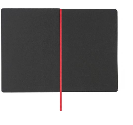 Taccuino Feltrinelli A5, a pagine bianche, copertina rigida, nero - 14,8 x 21 cm - 4