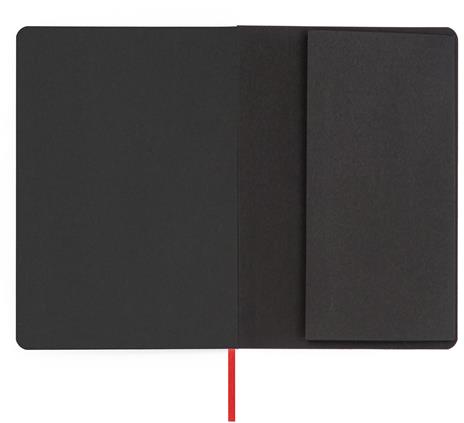 Taccuino Feltrinelli A5, a righe, copertina morbida, nero - 14,8 x 21 cm - 7