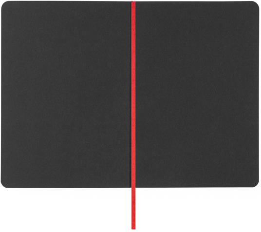 Taccuino Feltrinelli A5, a pagine bianche, copertina morbida, nero - 14,8 x 21 cm - 4