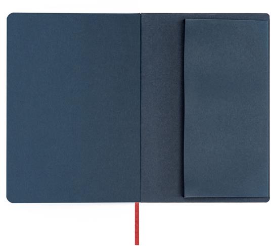 Taccuino Feltrinelli A5, a pagine bianche, copertina rigida, blu - 14,8 x 21 cm - 7