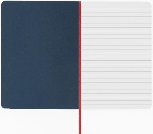 Taccuino Feltrinelli A5, a righe, copertina morbida, blu - 14,8 x