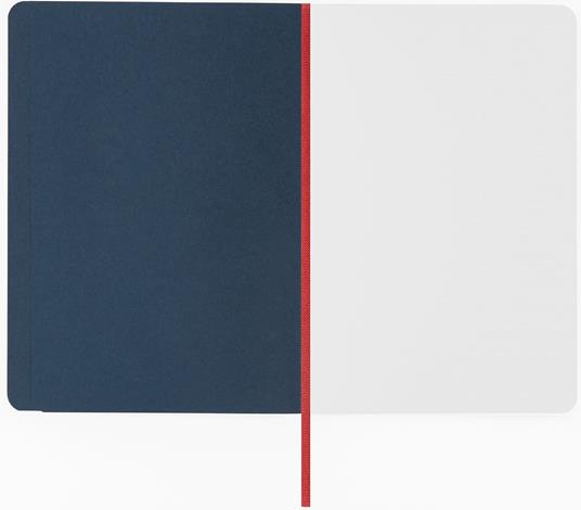 Taccuino Feltrinelli A5, a pagine bianche, copertina morbida, blu - 14,8 x 21 cm - 5