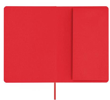 Taccuino Feltrinelli A5, a righe, copertina morbida, rosso - 14,8 x 21 cm - 7