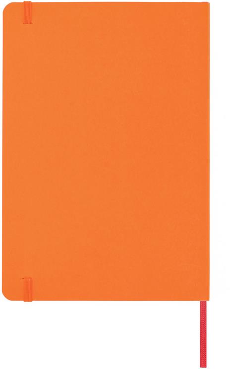 Taccuino Feltrinelli A5, a righe, copertina rigida, arancione - 14,8 x 21 cm - 3
