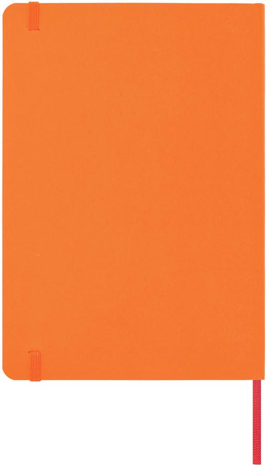 Taccuino Feltrinelli A5, a righe, copertina morbida, arancione - 14,8 x 21 cm - 3