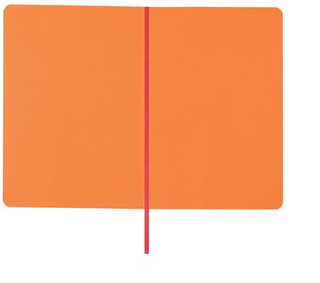 Taccuino Feltrinelli A5, a pagine bianche, copertina morbida, arancione - 14,8 x 21 cm - 4