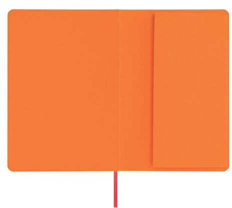 Taccuino Feltrinelli A5, a pagine bianche, copertina morbida, arancione - 14,8 x 21 cm - 7
