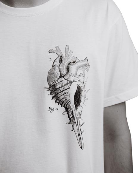 T-Shirt Otto d'Ambra x Feltrinelli -  Cuore Conchiglia / Sea Love - tg. S - 3