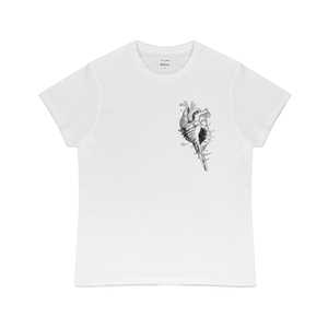 Idee regalo T-Shirt Otto d'Ambra x Feltrinelli -  Cuore Conchiglia / Sea Love - tg. M otto d'ambra x Feltrinelli