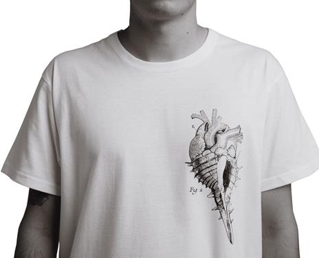 T-Shirt Otto d'Ambra x Feltrinelli -  Cuore Conchiglia / Sea Love - tg. M - 5