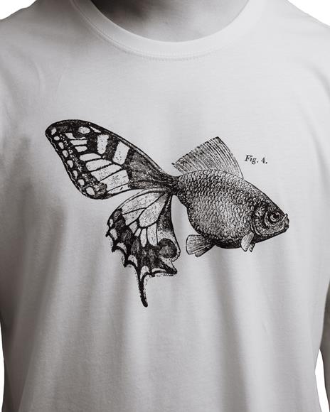 T-Shirt Otto d'Ambra x Feltrinelli -  Pesce Farfalla / Dream - tg. M - 3