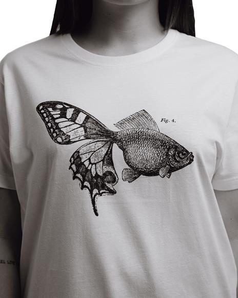T-Shirt Otto d'Ambra x Feltrinelli -  Pesce Farfalla / Dream - tg. M - 4