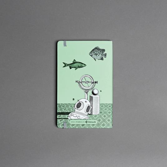 Quaderno Hard Cover, pagine bianche Sea Love - 13 x 21 cm - 3