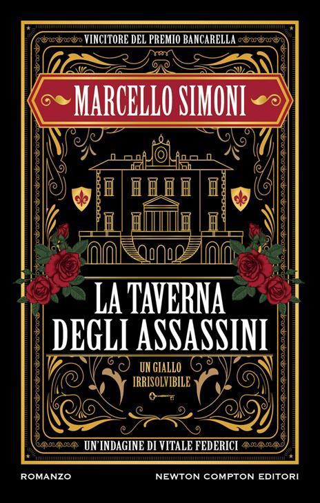 La taverna degli assassini. Un’indagine di Vitale Federici. Copia autografata - Marcello Simoni - copertina