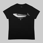 T-Shirt Otto d'Ambra x Feltrinelli -  Balena Dirigibile / Connection - tg. L - nera