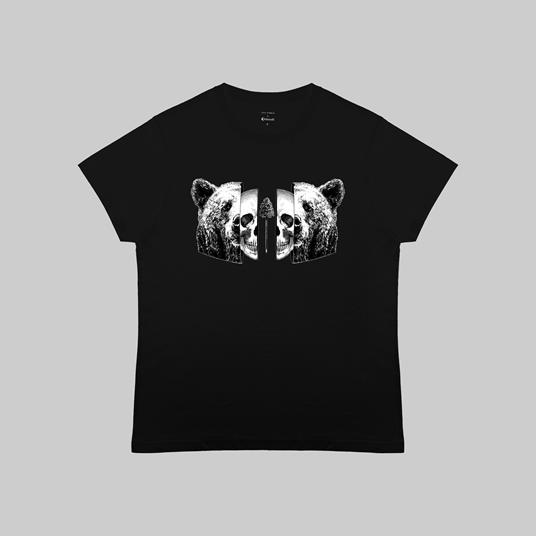 T-Shirt Otto d'Ambra x Feltrinelli -  Orso / Into you - tg. S - nera