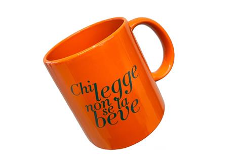 Tazza in ceramica Feltrinelli arancione