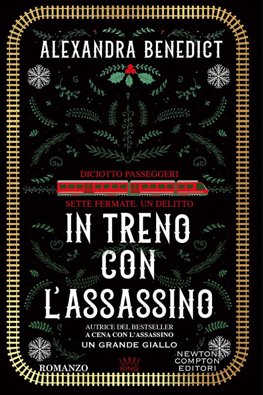  In treno con l'assassino -  Alexandra Benedict - copertina