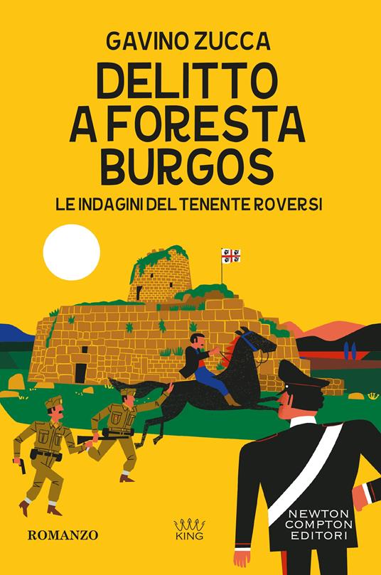  Delitto a Foresta Burgos. Le indagini del tenente Roversi -  Gavino Zucca - copertina