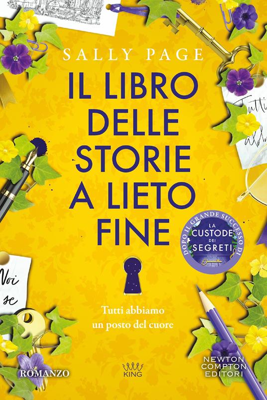 Il libro delle storie a lieto fine -  Sally Page - copertina