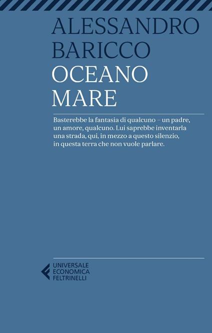  Oceano mare -  Alessandro Baricco - copertina