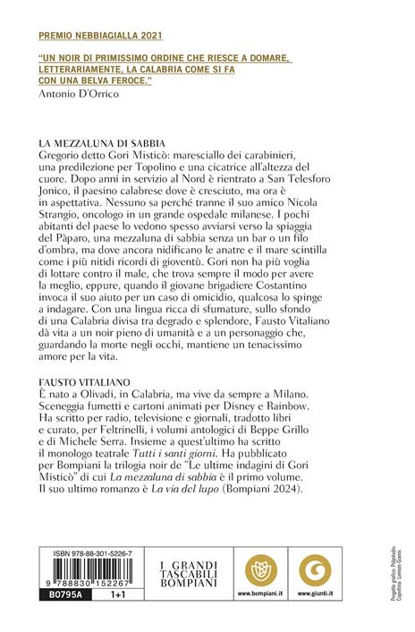 La mezzaluna di sabbia. Le ultime indagini di Gori Misticò -  Fausto Vitaliano - 2