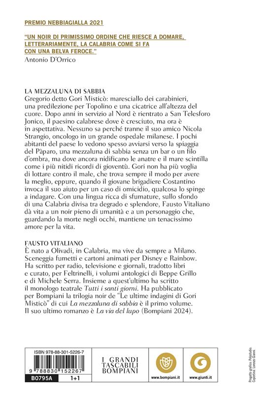 La mezzaluna di sabbia. Le ultime indagini di Gori Misticò -  Fausto Vitaliano - 2