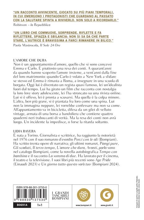 L'amore che dura - Lidia Ravera - 2