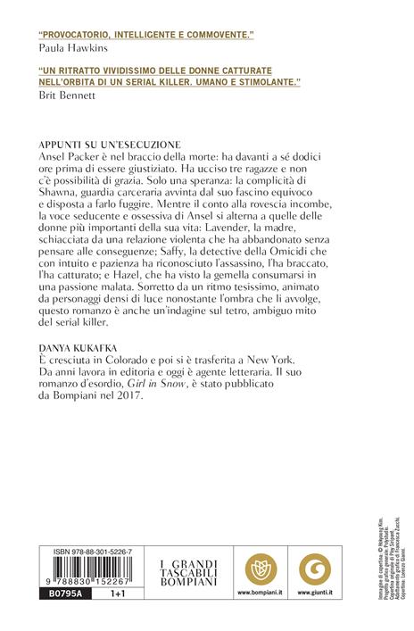  Appunti su un'esecuzione -  Danya Kukafka - 2