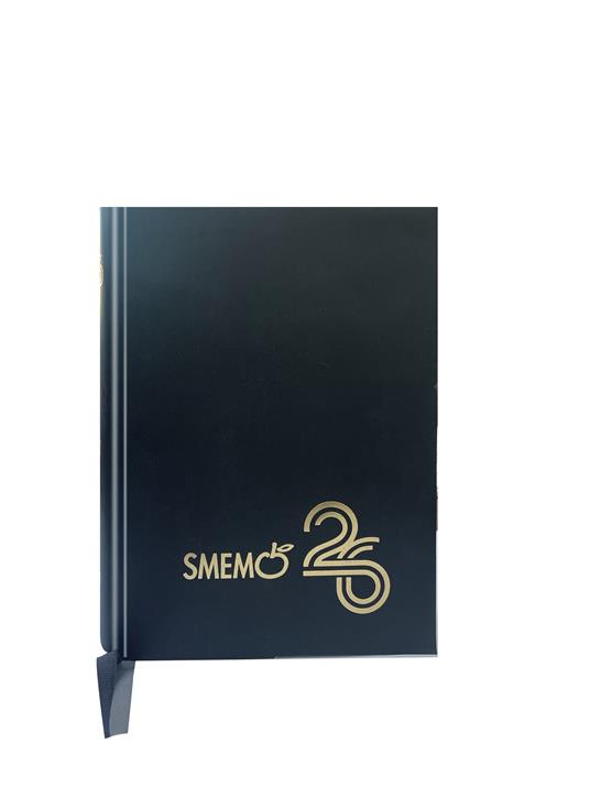 Agenda Smemo 2025-26, 16 mesi, Lite, Nero