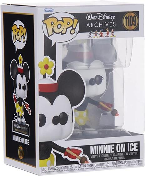 Pop! Vinyl Minnie On Ice (1935) - Walt Disney Archives Funko 57622. Confezione difettosa - 3