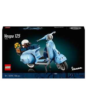 LEGO Icons 10298 Vespa 125, Set in Mattoncini, Modellismo Adulti, Replica Piaggio Anni 60. Confezione difettosa