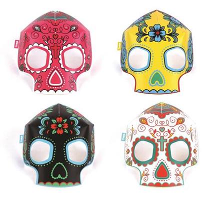 Glowing Mask Skull. Confezione difettosa
