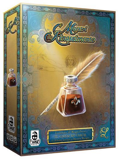 Maestri del Rinascimento. Gioco da tavolo. Confezione difettosa