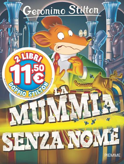 La mummia senza nome -  Geronimo Stilton - copertina