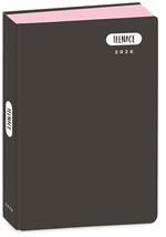 Diario 12 mesi 2025-26, R Pastello Teenace Diari, 13,6 x 189,3 cm - Nero