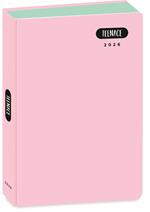 Diario 12 mesi 2025-26, R Pastello Teenace Diari, 13,6 x 189,3 cm - Rosa